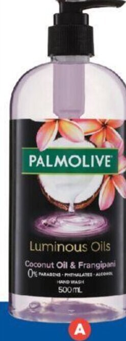 Foodland Palmolive Luminous Oils Liquid Hand Wash Pump 500ml offer