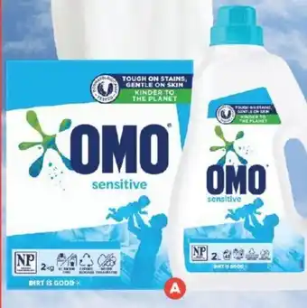 Foodland Omo Sensitive or Active Clean Laundry Powder 2kg offer