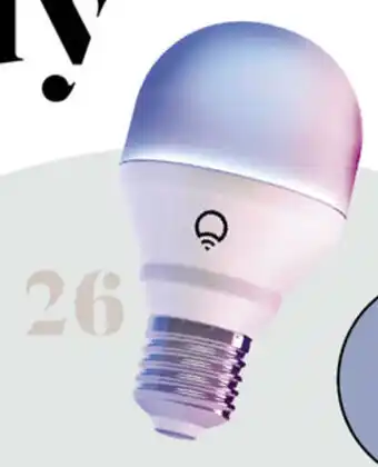 Bunnings LIFX 1000lm E27 Colour Smart Light Globe offer