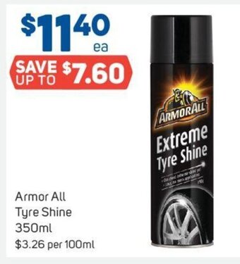 Foodland Armor All Tyre Shine 350ml offer