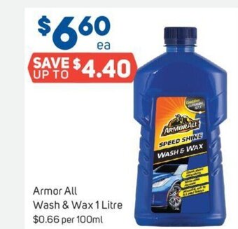 Foodland Armor All Wash & Wax 1 Litre offer