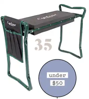 Bunnings Cyclone Foldable Seat/Kneeler with Nylon Holster offer