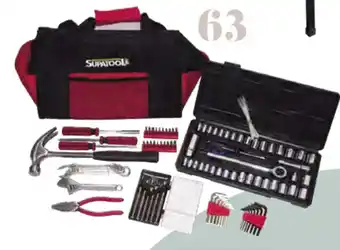Supatool 105 Piece Tool Bag Kit