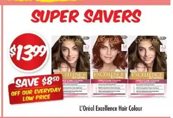 Chemist Outlet L'Oreal Excellence Hair Colour offer