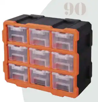 Bunnings Tactix 9 Box Modular Storage Tower offer