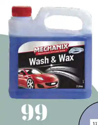 Mechanix Wash & Wax Cleaner 2L