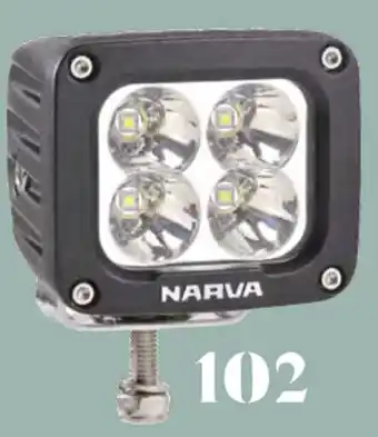 Bunnings Narva 20W 4x 5W 4x4 LED Work Lamp offer