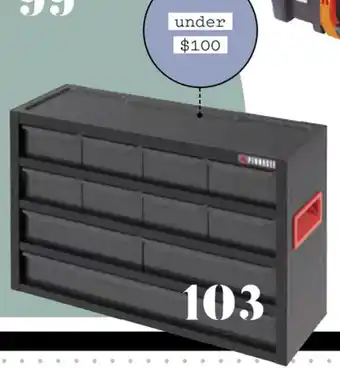 Bunnings Pinnacle 453mm x 295mm x 170mm 11 Compartment Metal Organiser offer