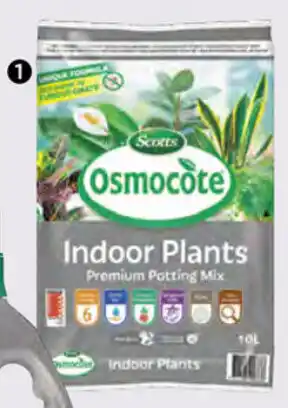 Bunnings Scotts Osmocote Indoor Premium Potting Mix offer