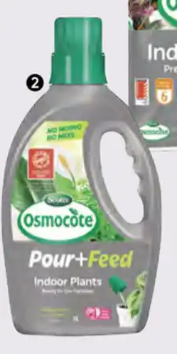 Bunnings Scotts Osmocote 'Pour+Feed' Fertiliser for Indoor Plants offer