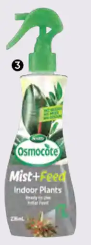 Bunnings Scotts Osmocote 'Mist+Feed' Fertiliser for Indoor Plants offer
