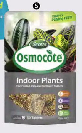 Scotts Osmocote Controlled Release Fertiliser Tablets for Indoor Plants