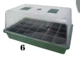 Bunnings Saxon Mini Greenhouse with Seed Tray offer