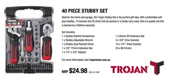 Bunnings 40 Piece Stubby Set offer