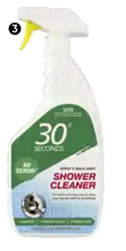 Bunnings 30 Seconds Shower Cleaner offer