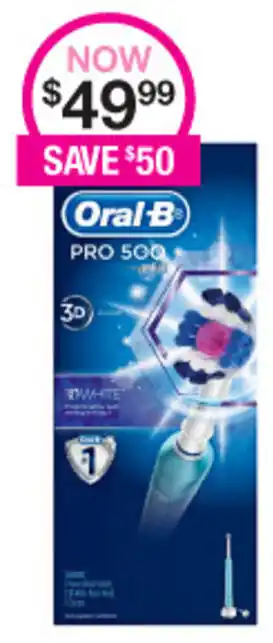 Priceline Oral B Pro 500 Power Brush offer