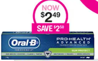 Priceline Oral B Pro Health Advanced offer