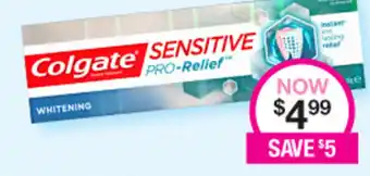 Priceline Colgate Sensitive Pro-Relief offer