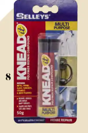 Selleys Knead It Multipurpose Epoxy Putty