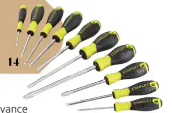 Bunnings Stanley 10 Piece Essentials Screwdriver Set offer