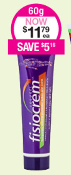 Priceline Fisiocrem offer