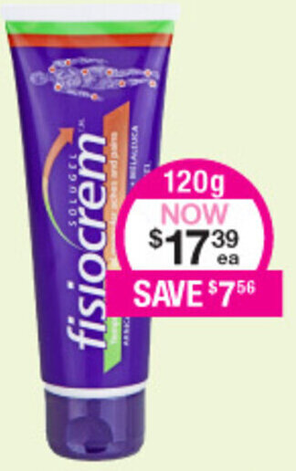 Priceline Fisiocrem offer