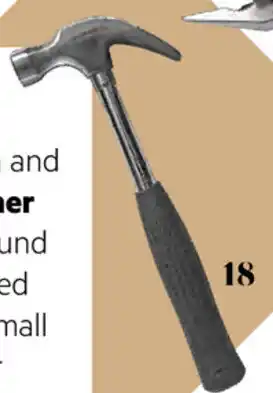 Bunnings Craftright 8oz/226g Steel Claw Hammer offer