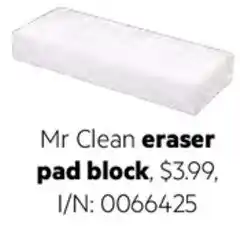 Bunnings Mr Clean Eraser Pad Block offer