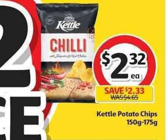 Coles Kettle Potato Chips 150g-175g offer