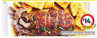 Coles Coles Australian Lamb Boneless Shoulder Roast offer