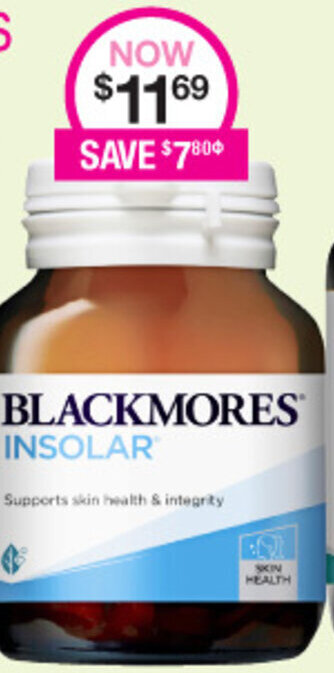 Priceline Blackmores  Insolar offer