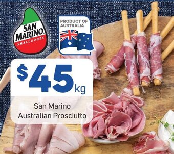 Foodland San Marino Australian Prosciutto offer