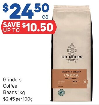 Foodland Grinders Coffee Beans 1kg offer