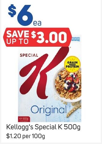 Foodland Kellogg's Special K 500g offer