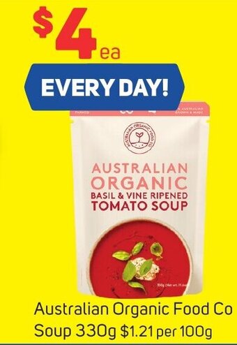 Foodland Australian Organic Food Co Soup 330g offer