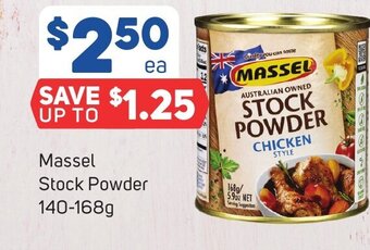 Foodland Massel Stock Powder 140-168g offer