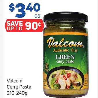 Foodland Valcom Curry Paste 210-240g offer