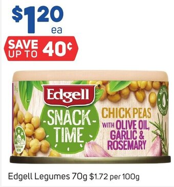 Foodland Edgell Legumes 70g offer