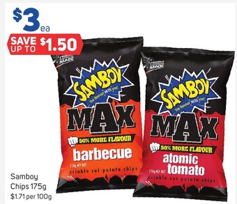 Foodland Samboy Chips 175g offer