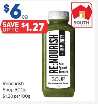 Foodland Renourish Soup 500g offer