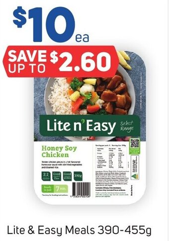 Foodland Lite & Easy Meals 390-455g offer