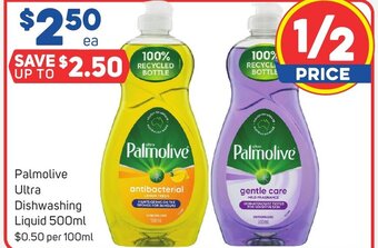 Foodland Palmolive Ultra Dishwashing Liquid 500ml offer