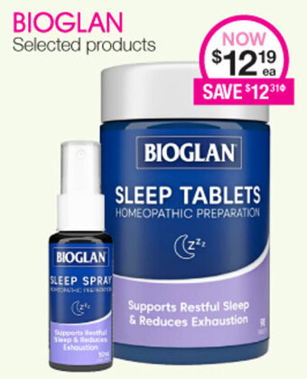 Priceline Bioglan Sleep Tablets offer