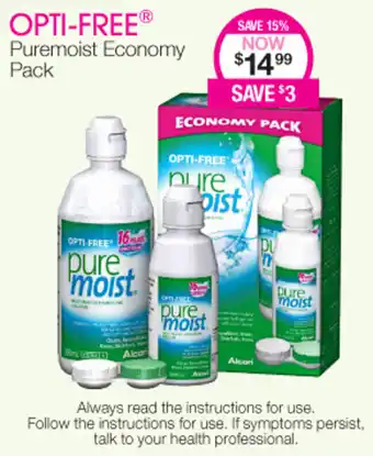Opti-Free Puremoist Economy Pack