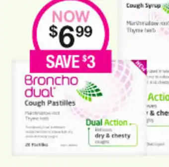 Priceline Bronchodual Cough Pastilles offer