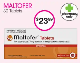 Priceline Maltofer Tablets 30 tablets offer