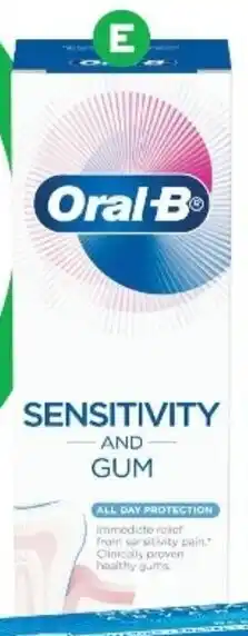 Woolworths Oral-B Sensitivity & Gum All Day Protection offer