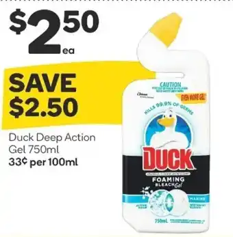 Woolworths Duck Deep Action Gel 750ml offer
