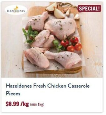 Hazeldenes Fresh Chicken Casserole Pieces