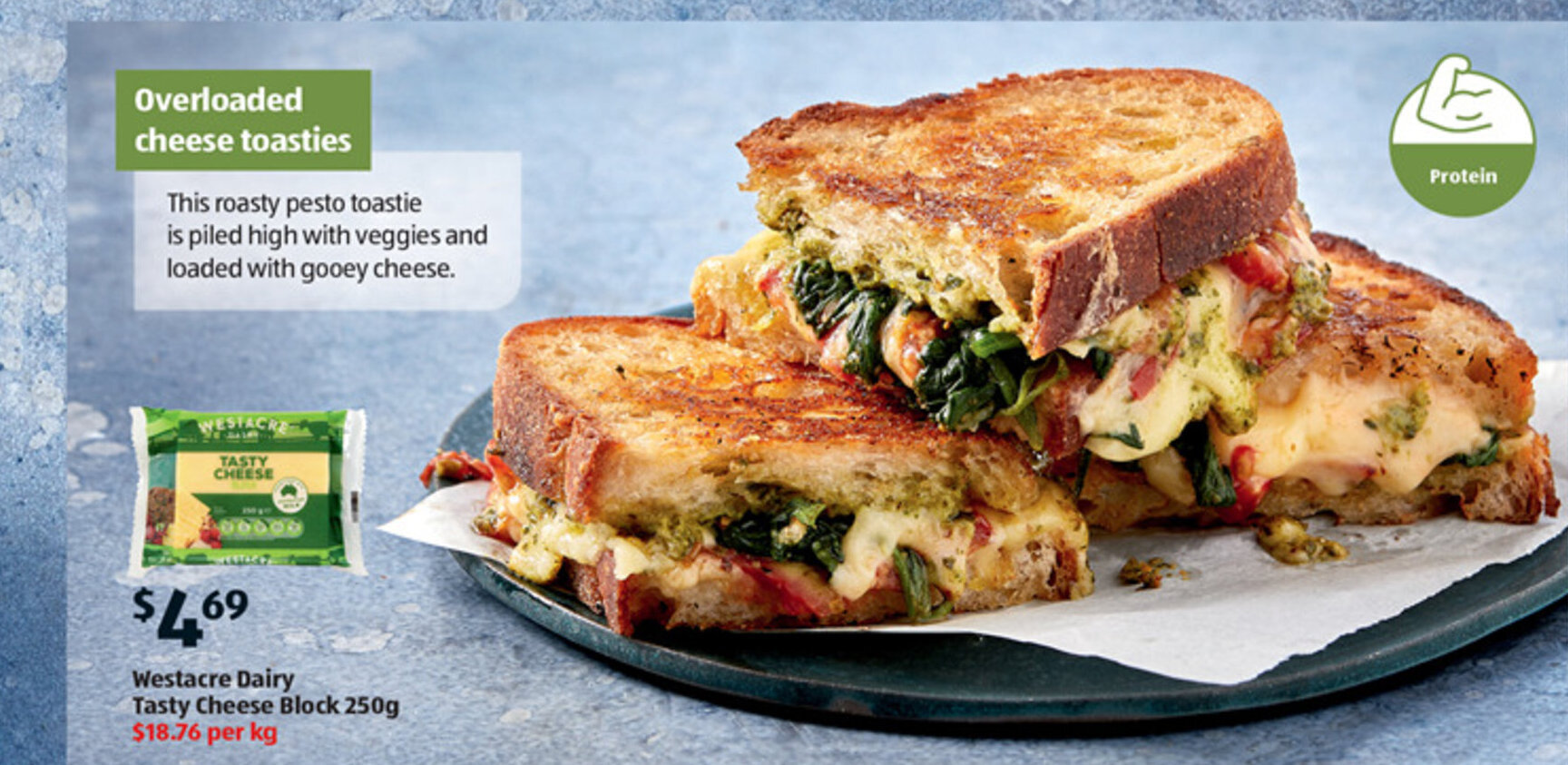 Westacre Dairy Tasty Cheese Block 250g offer at ALDI